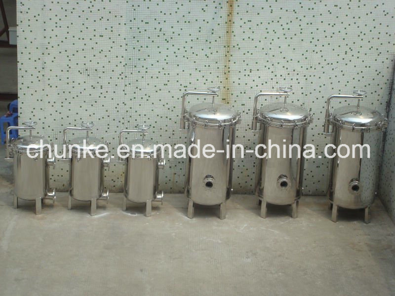 Polishing Stainless Steel Water Filter Housing in PP Cartridge